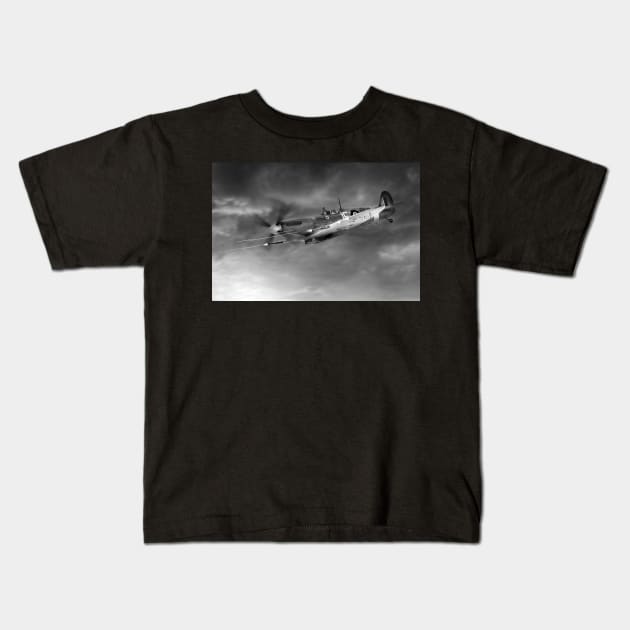 Cannons Blazing - Mono Kids T-Shirt by aviationart